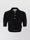Sportmax Black Shaker Top In Black