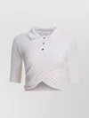 Sportmax White Shaker Polo