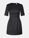 SPORTMAX 'COLOMBA' BLACK COTTON BLEND DRESS