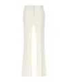 Sportmax White Wide-leg Trousers In White