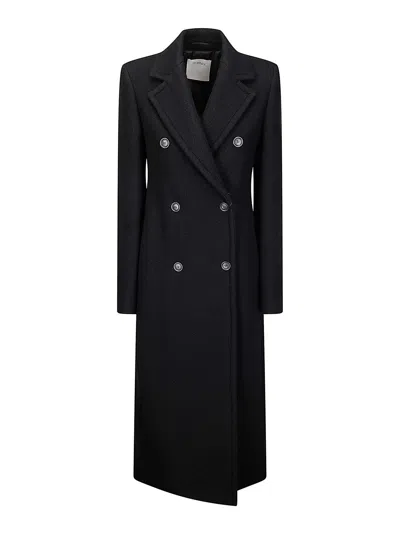 Sportmax Comune Coat In Black