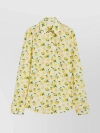 Sportmax Contoured Yoke Print Shirt