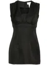 Sportmax Top "ghisa" In Schwarz