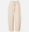 Sportmax Cotton-blend Jersey Wide-leg Sweatpants