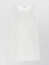 Sportmax Cotton Blend Tank Top Supreme In White