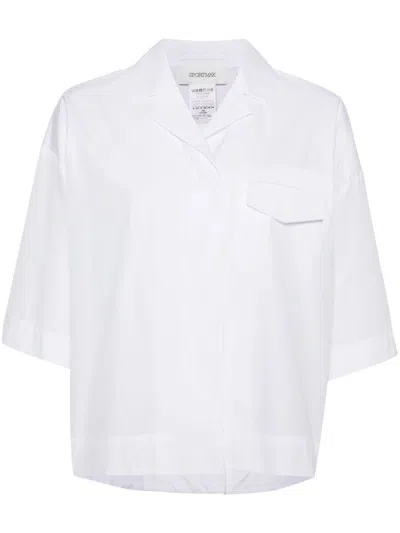 Sportmax Cotton Shirt In White