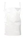 Sportmax Adda1234 Layered Bustier Top In White