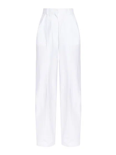 SPORTMAX COTTON TROUSERS