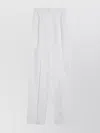 Sportmax Cotton Trousers With Front And Back Pockets In White