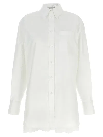 Sportmax Cotton-blend Pointed Collar Shirt In Multi