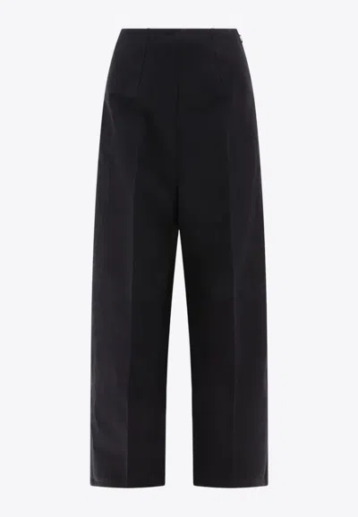 Sportmax Crasso Wide-leg Pants In Black