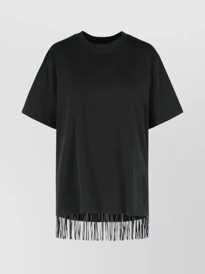 Sportmax Teatino Black Cotton T-shirt
