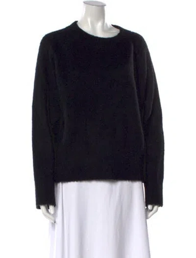 Pre-owned Sportmax Crew Neck Sweater In Blue
