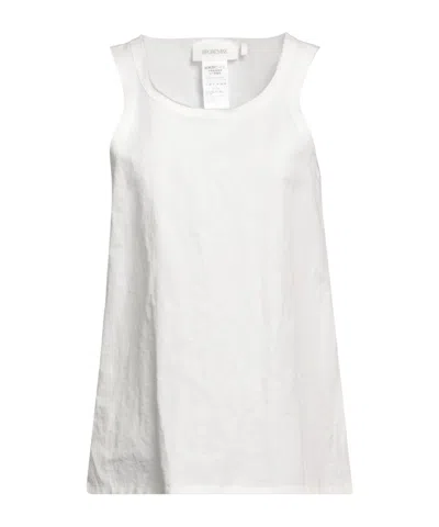 Sportmax Crew Neck Vest In White