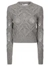 SPORTMAX CREWNECK LONG-SLEEVED JUMPER SPORTMAX