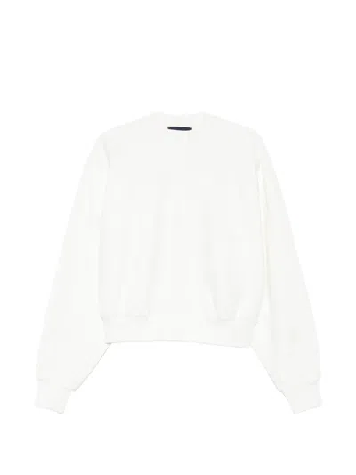 Sportmax Crewneck Sweatshirt In White