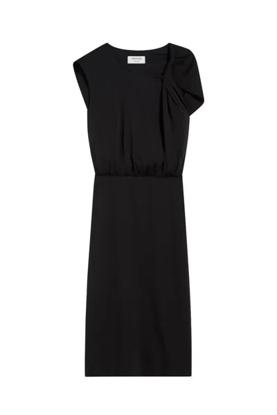 Sportmax Cris Dress In Nero