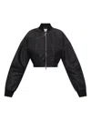 Sportmax Cropped Zip-fastening Bomber Jacket