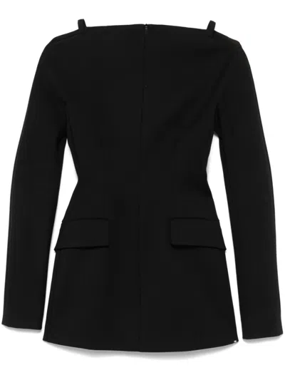 Sportmax Dakar Mini Dress In Black