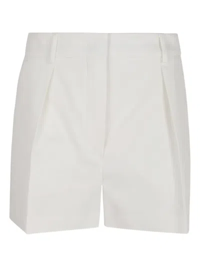 SPORTMAX DART-DETAIL TAILORED SHORTS