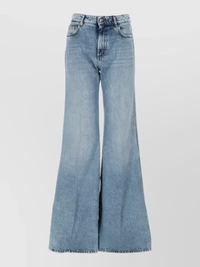 Sportmax Denim Flared Trousers