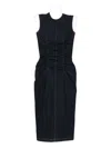 Sportmax Denim Midi Dress