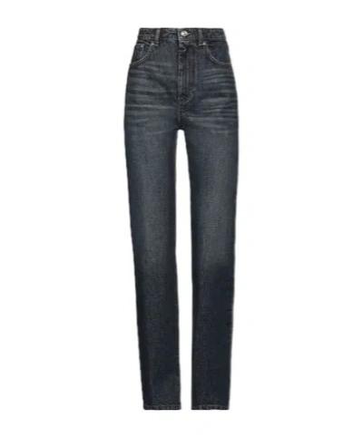 Sportmax Denim Trousers In Blue