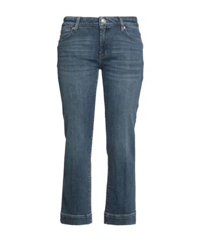 Sportmax Denim Trousers In Blue