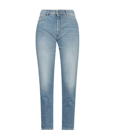 Sportmax Denim Trousers In Blue