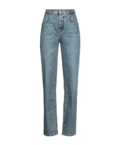 Sportmax Denim Trousers In Blue