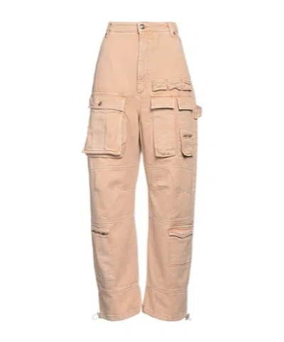 Sportmax Denim Trousers In Nude