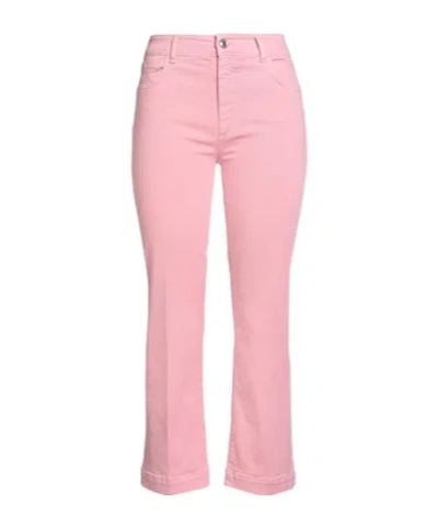 Sportmax Denim Trousers In Pink