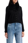 Sportmax Sport Detachable-collar Cardigan In Multi