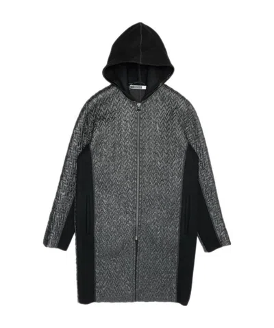 Sportmax Diego Logo Coat In Gray