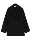 Sportmax Double-breasted Coat Front Pockets In Multi