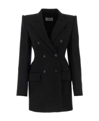 Sportmax Jackets Double-breasted Notched Lapels In Black