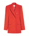 Sportmax Vischio Double-breasted Jacket In Red