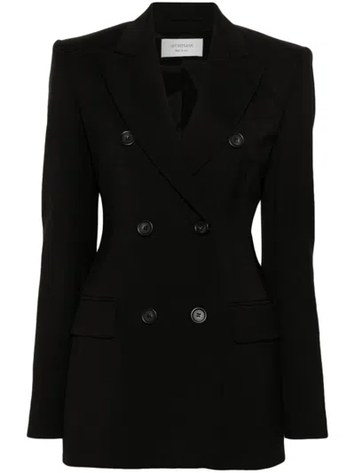 SPORTMAX SPORTMAX DOUBLE-BREASTED VIRGIN WOOL JACKET WITH TAILORED FIT AND SILHOUETTE