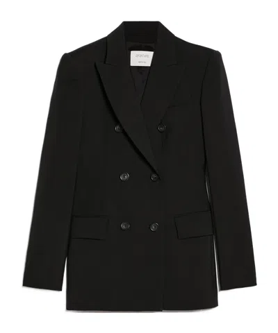SPORTMAX DOUBLE-BREASTED WOOL SUIT