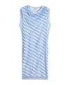 Sportmax Double Layer Optical Effect Dress