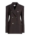 Sportmax Double-breasted Blazer In Black