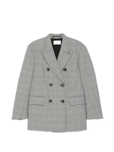 Sportmax Doppelreihiges Sakko In Gray