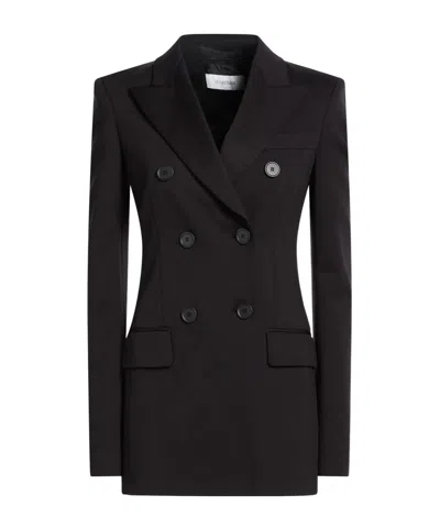 SPORTMAX DOUBLE-BREASTED BLAZER-STYLE COAT
