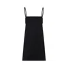 Sportmax Mini-length Sleeveless Dress Adjustable Straps In Black