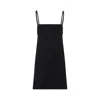 Sportmax Mini-length Sleeveless Dress Adjustable Straps In Black