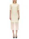 Sportmax Dress Backpack In Beige