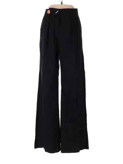 Pre-owned Sportmax Dress Pants In Black