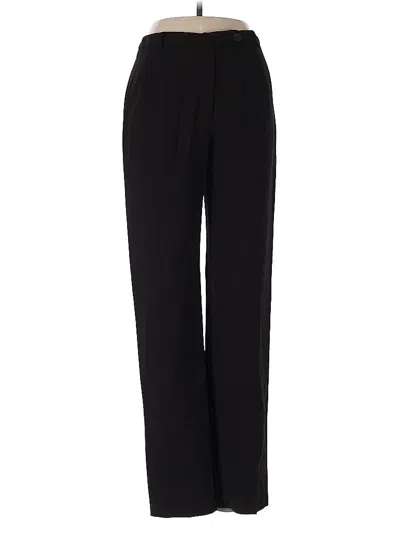 Pre-owned Sportmax Dress Pants In Black