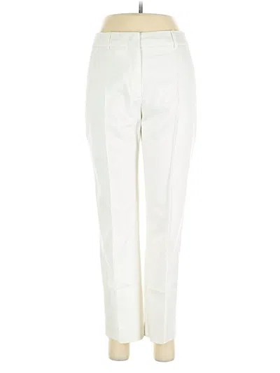Pre-owned Sportmax Dress Pants In Ivory
