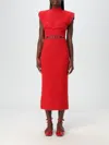 Sportmax Albino Midi Dress In Rot